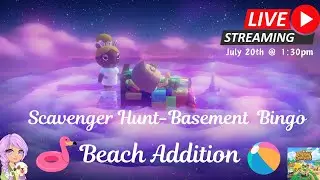 Sunday Scavenger Hunt: Going to the Beach | #acnh #animalcrossingnewhorizons #animalcrossing