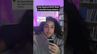 How to Attract Money Spiritually using your NORTH NODE sign & house! ✨️North Node in Aquarius in the