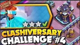 Crushing Clashiversary Event Base #4 - Perfect 3 Stars Unleashed