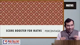Score Booster Maths Session 2 I Practice Questions on Percentage