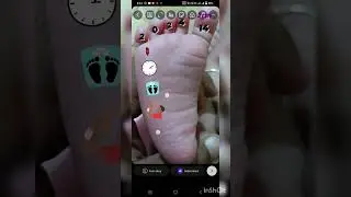 How to edit baby details on foot in Instagram//@dancersandhyalifestyle51