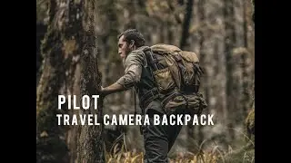 The ONE That Does It All- PILOT travel camera backpack-WOTANCARFT