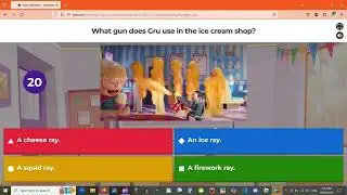 COMPILATION - Gru + Minionese + Minions - Kahoot quiz