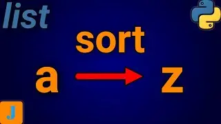 How To Sort A List Alphabetically In Python