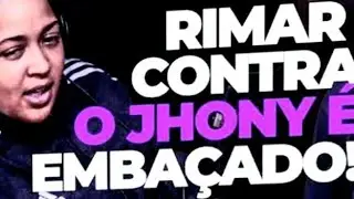 jhonny mc vs clara Lima. batalha de rima + opini&atilde;o deles