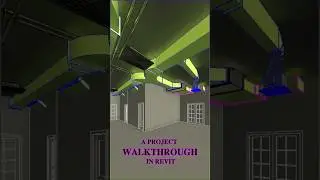 Revit MEP | Revit Walkthrough Tutorial | #revitmep #mep #hvac #plumbing