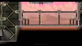 Wish Plays Starbound - Part 3 - Weapon Grind In Jail