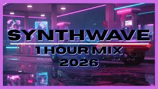 Synthwave 1 Hour Mix 2026 – Retro Neon Chill Vibes for Driving