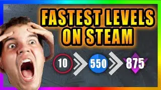 How to level/rank up Steam - The Fastest Way - 2021