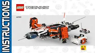 LEGO 42181 instructions   Technic 2024   VTOL Heavy Cargo Spaceship LT81