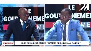 LE GOUVERNEMENT S' EXPRIME : CHARLES M'BA, MINISTRE DES COMPTES PUBLICS  ET DE LA DETTE