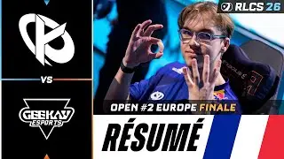 KCORP vs GEEKAY | R&Eacute;SUM&Eacute; - FINALE - OPEN #2 EU RLCS 2026