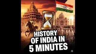 The Untold History of India! 5000 Years in 5 Minutes!