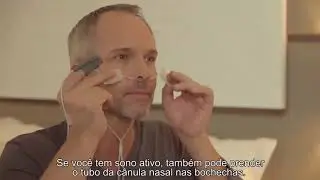 Como usar o  ApneaLink™ Air para Teste de Sono em Casa