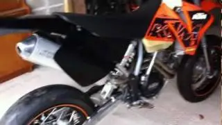 KTM EXC 520 SM with 540cc Big Bore Head
