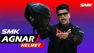 New SMK Agnar Helmet😍 Made in India Ruroc Helmet | Is it Best Helmet in 5k Segment? SMK Agnar Review