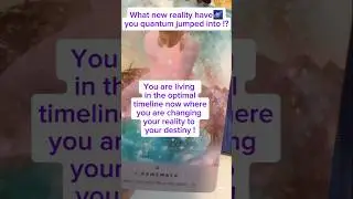 🌌What reality did u jump into !?#spirituality #starseed #lightworker #tarot #purpose #meditation