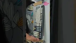 Unboxing ZEBRONICS Companion 301 Wireless Keyboard & Mouse Combo | Retro Style Keys + 1600 DPI