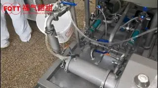 Aerator Mix System Integration in Cake Factory Lines. And Laboratory Aerator Mix Systems.