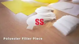 This polyester mesh resists weak acids, alkalis, oils, abrasion, and hightemperatures,
