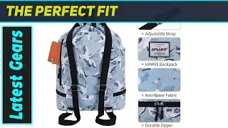 `Dry Wet Drawstring Backpack: The Ultimate Smart Gym Bag for Women!