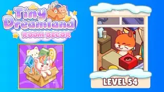 Tiny dreamland room decor level 54 solution walkthrough 