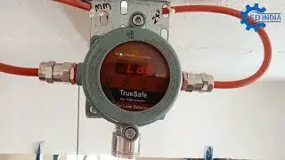 Gas Detector ka Commissioning and All setting kaise kare #TrueSafe Gas Detector #FireAlarm #EdIndia