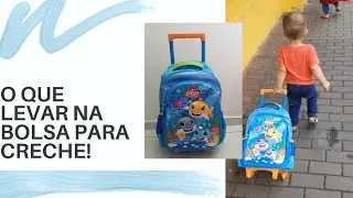 Mochila do bebê para creche pública 2021| O que levar!