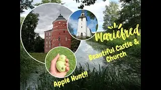 Visit to a beautiful Castle and Church || Apple hunt || Stockholm|| Mariefred Episode2