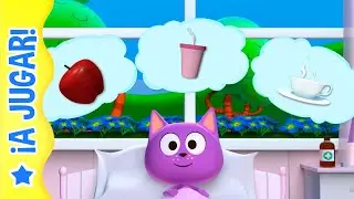 CUREMOS A LOS ANIMALES DEL ZOO 🍊 ALIMENTACIÓN SALUDABLE 🍇 CANCIONES DEL ZOO 🐵 A JUGAR 🥳