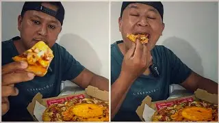 Mukbang Pizza 1 Kg Dominos Cheesy Volcano MeatMax Porsi Jumbo Harga Tetap Hemat