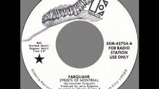 Farquahr &ndash; &ldquo;Streets Of Montreal&rdquo; (Elektra) 1970