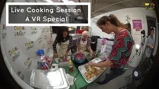 Cooking with Granny Lumen in Virtual Reality (360 3D VR Video)