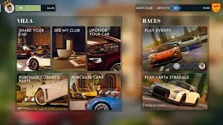 REVIEWING MAIN MENU OF Gear.Club-Stradale