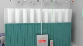 Superfine ABC dry powder piping fire suppression system, especially for spray booth and dust room