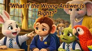 Why Everyone Laughed at Minto Monkey… Until the Teacher Spoke 🐘✨| The Answer That Felt Wrong,