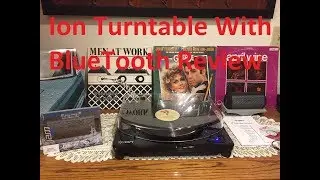 Ion Turntable Blue Tooth Record Player Review