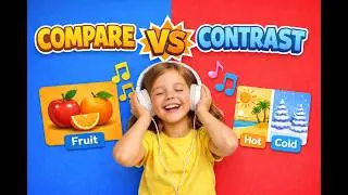 Compare and Contrast Song for Kids | Same or Different?