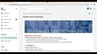 Spring 2026 Student Services Workshop assignment video