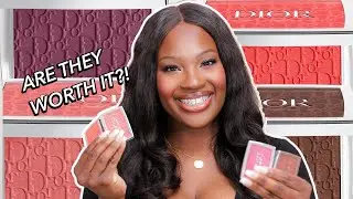 DIOR ROSY GLOW BLUSH REVIEW | SWATCHES & DEMO