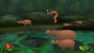 Disney's Tarzan Action Game (Medium) - Level #10 - Journey to the Treehouse