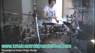 Total Control Drum Tuition: B-Demo (written by Mike Jones) D'n'B / Dubstep Cover
