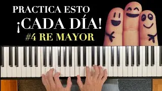 EJERCICIOS para piano - La rutina PERFECTA 🔥 (RE MAYOR)