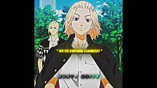 HAIRCUT ☠️ 🥶[ Tokyo Revengers ] #kisaki #takemichi#tokyorevengersedit #anime