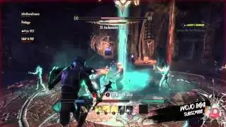 Elder Scrolls Online Dungeon Gameplay Boss Walkthrough For Archmaster Siniel!! (Xbox One)