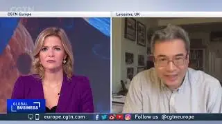 Dr. Julian Tang on CGTN Europe discussing the rise of COVID-19 cases in Europe