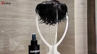 How To Maintain a 0.06mm Thin Skin Base Hair System|Superskin-V #hairlosssolution #hairreplacement