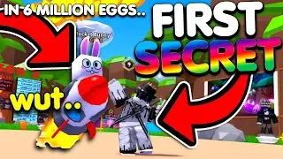 I ✨HATCHED MY 😳FIRST SECRET.. In 6 MILLION EGGS In ROBLOX 💫👆SCIENCE SIMULATOR