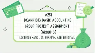 BKANK 1013 Basic Accounting (C) GROUP 3 CVP ANALYSIS PROJECT PRESENTATION