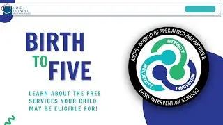 What is AACPS Birth to Five Services?